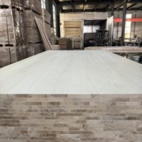 Panneaux de cuisine en bois massif peuplier 15 mm, bois de peuplier blanchi