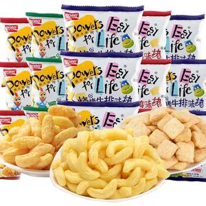 Chips soufflées semi-molles salées à la patate douce Panpan, faibles en gras, 105g, prêtes à consommer, collation de bureau, sac cadeau, vente en gros - Product Image 6