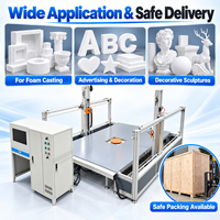 Machine de découpe de mousse CNC à fil chaud 5 axes de haute précision pour contrôle industriel automatique avec protection contre la rupture du fil