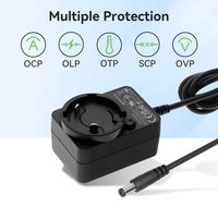 Chargeur USB certifié UL UKCA CE SAA, prises interchangeables, 5V 2A, pour applications médicales
