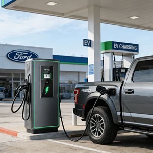 Chargeur de Véhicule Électrique CC Commercial 120KW, CCS1/CCS2/GB/T/CHAdeMO, OCPP1.6, Approuvé EN/CE - Product Image 6