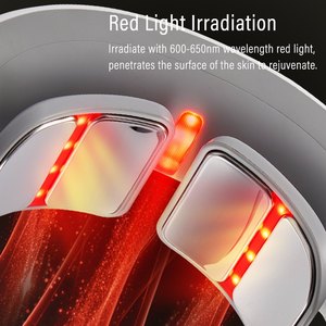 Calentador de cuello inteligente portátil inalámbrico, máquina masajeadora cervical electrónica con calefacción Tens - Product Image 5