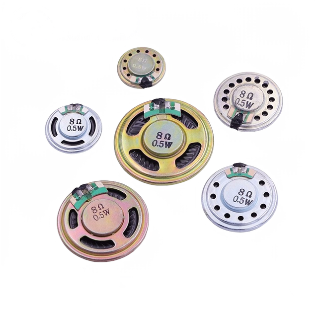 8 Ohm 8R 0.5W Horn Loud Speaker Diameter 20/23/28/30/36/40/50mm Ultra-thin Speaker