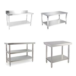 Tavolo da Lavoro in Acciaio Inox Personalizzabile per Cucina Commerciale, Banco da Lavoro in Acciaio Inox - Product Image 4