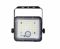 Projecteur solaire LED haute luminosité avec détecteur de mouvement PIR pour la sécurité du jardin et de la cour