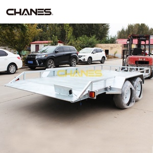 Rơ moóc gấp 4x8 5x8 thích hợp để vận chuyển các máy xúc nhỏ khác nhau và máy xúc lật nhỏ - Product Image 3