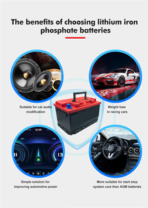Usine OEM 1400A 12V <span class=keywords><strong>70Ah</strong></span> Lifepo4 <span class=keywords><strong>Batterie</strong></span> de démarrage pour voitures - Product Image 6