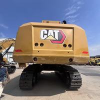 Excavatrice sur chenilles CAT374 d'occasion de 74 tonnes, moteur d'origine, faible nombre d'heures de fonctionnement, peinture d'origine, adaptée aux carrières et aux grands projets miniers