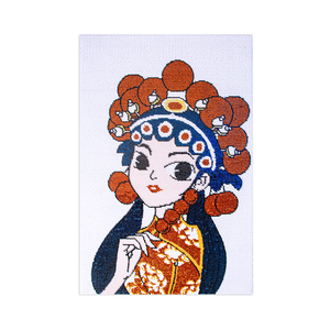 3D tay Puff thêu tùy chỉnh hùng mạnh <span class=keywords><strong>sequin</strong></span> sắt trên Chenille thêu các bản vá lỗi - Product Image 5