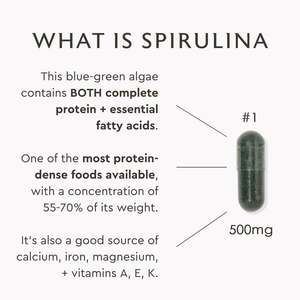 Kapsul <span class=keywords><strong>Spirulina</strong></span> Organik Murni Alami, Kaya Nutrisi, Antioksidan, Penurun Berat Badan, Tinggi Protein untuk Pelangsingan - Product Image 5