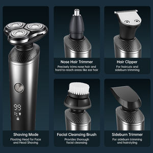 <span class=keywords><strong>Rasoir</strong></span> Électrique pour Hommes, Épilateur Corporel, Visage, Moustache, Jambes, Aisselles, Maillot, Tondeuse Électrique pour Épilation - Product Image 2