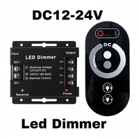 Contrôleur tactile LED ESann avec variateur de lumière, CCT, RGB, télécommande RF 433 MHz, pour éclairage d'escaliers, 12V avec télécommande