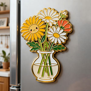 Custom Alloy Die Casting Metal Silver Soft Enamel Logo Anime Cartoon Promotional Custom Fridge <b>Magnets</b> Maker - Product Image 1