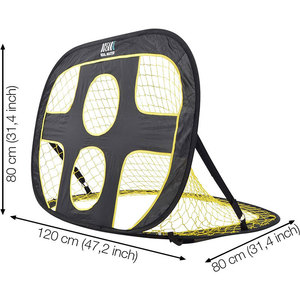 Portería de fútbol plegable OCEAN5 para niños, para entrenamiento al aire libre, red multiusos portátil para fútbol, baloncesto y voleibol. - Product Image 3