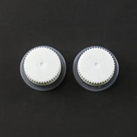 Couvercle de fabrication à vis avec bec en plastique, pièces, 22mm, pour fabrication à lait