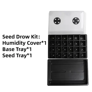 Chậu Ươm 12 Ô Khay Ươm Cây Bằng Nhựa Chậu Ươm Mầm Mầm Chậu Trồng Cây Hoa - Product Image 4