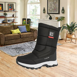 Bottes de neige imperméables en fourrure pour femmes, haute qualité, exportées aux États-Unis, fabriquées en Chine, grande taille, semelle intérieure en EVA - Product Image 2