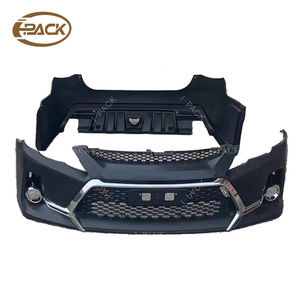 I-PACK Tự Động Phụ Tùng Cơ Thể Kit Xe Phía Trước <span class=keywords><strong>Bumper</strong></span> Cho Toyota Mark X 2013-2018 Xe Phía Trước <span class=keywords><strong>Bumper</strong></span> Lip Lưới Tản Nhiệt Spoiler Bộ Phận Cơ Thể - Product Image 3