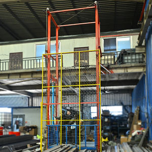 Ascenseur <span class=keywords><strong>de</strong></span> marchandises électrique à commande intelligente, haute sécurité, grande capacité, pour entrepôt industriel, élévateur vertical <span class=keywords><strong>de</strong></span> marchandises - Product Image 1