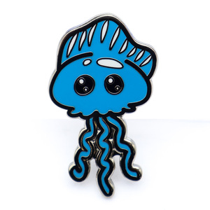 เข็มกลัดเคลือบลายการ์ตูนสติ๊กแมน Sming Pins พร้อมข้อความ "นั่นไม่ใช่สัญญาณดี" ทำจากโลหะผสม เหมาะสำหรับติดกระเป๋าเป้สะพายหลัง เสื้อผ้า และเป็นของขวัญ - Product Image 4
