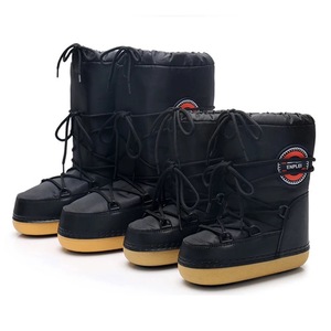 Bottes <span class=keywords><strong>de</strong></span> <span class=keywords><strong>neige</strong></span> pour femmes, chaudes, imperméables, tendance automne-hiver, pour enfants et adultes, Botas Dama Sexy - Product Image 4