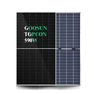 china doppelglas n-typ mono-solarpanels preis 580 w 590 w 600 w