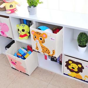 Boîtes de rangement pliables en tissu écologique, organisateur de rangement pour jouets, coffre à jouets pour enfants - Product Image 5