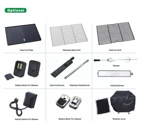 Barbecue a Gas <span class=keywords><strong>in</strong></span> <span class=keywords><strong>Acciaio</strong></span> Inossidabile per Cucina Esterna, Vendita all'Ingrosso da <span class=keywords><strong>BBQ</strong></span> Factory - Product Image 6