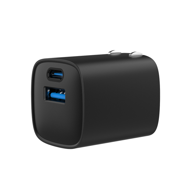 Essential 30w Dual Port Charger For Home And Office Fast Home Adapter Type C Power Block