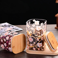 Contenants de rangement pour garde-manger domestique, boîtes de conservation alimentaire en verre personnalisées, pots en verre pour la cuisine