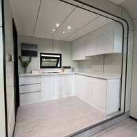 Maison préfabriquée prête à l'emploi, pod de jardin, maison conteneur habitable, cabane Apple