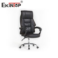 Ekintop – chaises de bureau en cuir PU, de haute qualité, bon marché