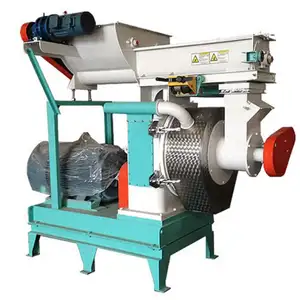 CE MZLH678 / MZLH768 Wood sawdust grass pellet machine wood granulator, 2-4t/h sawdust pellet processing machine