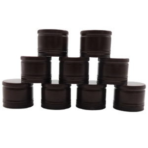 30*24 Mm Pilfer Bằng Chứng Nhôm Nắp Nắp Chai Đóng Cửa Biểu Tượng Tùy Chỉnh Thiết Kế Ngắn <span class=keywords><strong>Cap</strong></span> Cho Rượu Vang Đỏ Chai - Product Image 3