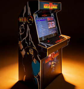 เครื่องเกมอาร์เคดคลาสสิก <span class=keywords><strong>Mortal</strong></span> <span class=keywords><strong>Kombat</strong></span> II จอ LCD ขนาด 32 นิ้ว |   ตู้เกมต่อสู้สำหรับ 2 ผู้เล่น สำหรับใช้ในเชิงพาณิชย์และที่บ้าน - Product Image 4