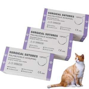 Chirurgische Pga Polyglactin 910 Catgut Zijde Nylon 5/0 6/0 4/0 3/0 <span class=keywords><strong>2</strong></span>/0 Polypropyleen Hechtingen - Product Image 5