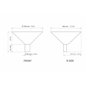 Moderna lampada da parete per esterni con paralume in metallo nero e sorgente luminosa a LED in ottone per la decorazione di Hotel e giardini - Product Image 3