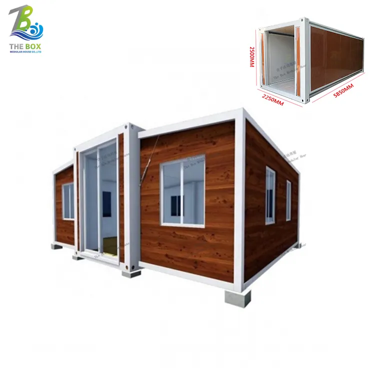 Case India casa modulare spedizione prefabbricata espandibile 20ft 40ft pieghevole casa Container espandibile in vendita