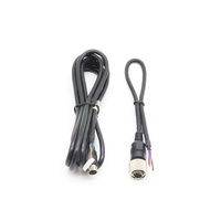 Cable Mini Din RCA de 6 Pines, 2 Conectores RCA Hembra, Adaptador Convertidor, Cubierta de PVC, Par Trenzado para Automóvil, Conector Din de 2/4/6/8/9 Pines, Conector RCA