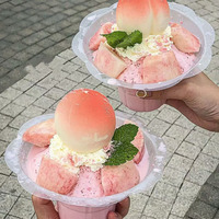 320 gobelets jetables en plastique épais de 450 ml pour granita, glace pilée, smoothies, desserts glacés et desserts acidulés