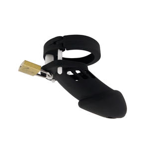 <span class=keywords><strong>CB6000S</strong></span> BL FAAK önlemek onun mastürbasyon yapay penis kafes iffet erkek siyah renk yapay penis tüp silikon erkek iffet cihazı <span class=keywords><strong>Cock</strong></span> <span class=keywords><strong>Cage</strong></span> - Product Image 6