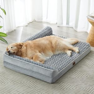 Deluxe Orthopedic Dog Bed for Large & Medium Dogs, Four-Seasons Breathable <b>Pet</b> <b>Sofa</b> Bed Washable Rectangular Soft Cat & Dog - Product Image 1