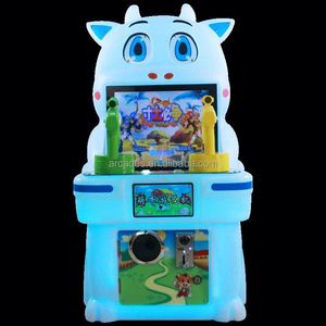 Machine de jeu d'arcade à monnayeur pour enfants, avec fonctions de pêche, de tir, de course automobile, de course, de combat, de vol et de musique, et système de récompense, vente directe usine - Product Image 6