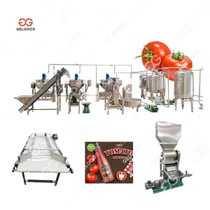 Gelgoog Large Capacity Tomato Processor Paste Making The Machine For Tomato Sauce