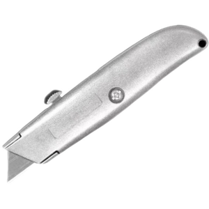 Couteau utilitaire à verrouillage automatique de qualité industrielle en gros d'usine lame en acier à haute teneur en carbone à ouverture coulissante de 18mm Support OEM avec logo personnalisé - Product Image 5