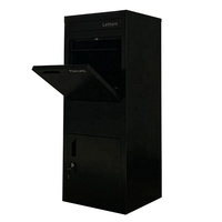 Boîte de livraison de colis de jardin autoportante, imperméable, avec revêtement en poudre, grande capacité pour colis