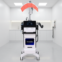 Appareil professionnel hydraulique pour la gestion de la peau, technologie de microdermabrasion pour le nettoyage des pores et l'élimination de l'acné