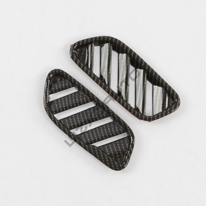 WZXD 2025 Garnitures intérieures en carbone pour console, couvercles de rangement et ensembles de garnitures de commutateurs de lève-vitres pour HAN L - Product Image 6