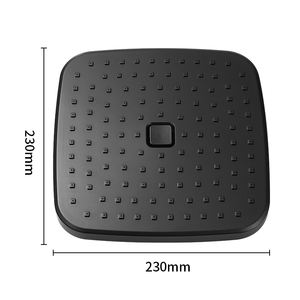 SOLVEX 2025 Prix Réduit Pommeau de <span class=keywords><strong>Douche</strong></span> Carré 9 Pouces à Fixation Supérieure en ABS Haute Pression avec <span class=keywords><strong>Filtre</strong></span> - Product Image 2