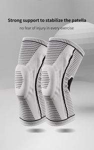 Genouillère de soutien pour hommes et femmes, idéale pour la course et l'entraînement, manchon de compression pour le genou - Product Image 2